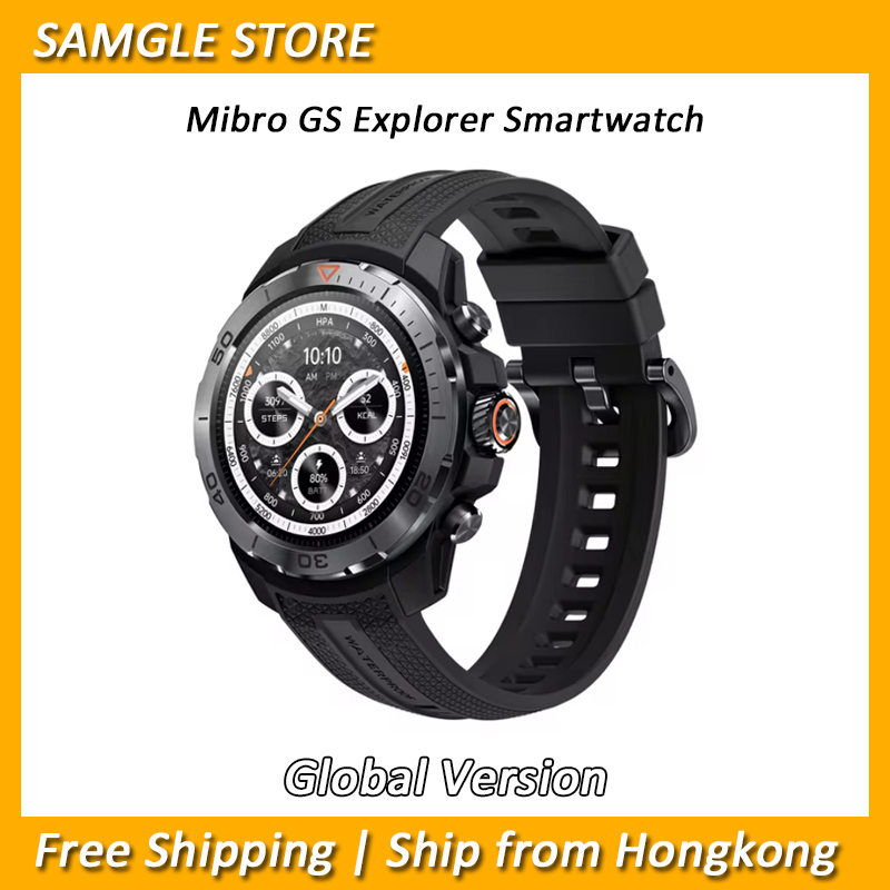 Altimeter Compass Watch - Mibro GS Explorer Smartwatch Rugged Military