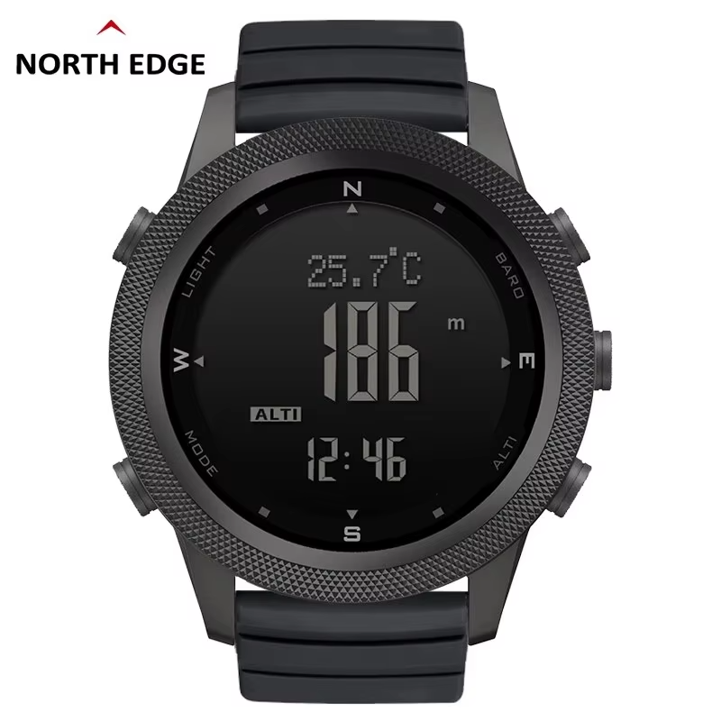 NORTH EDGE APACHE-46 Men's Dig - đánh giá và giá Altimeter Compass Watch