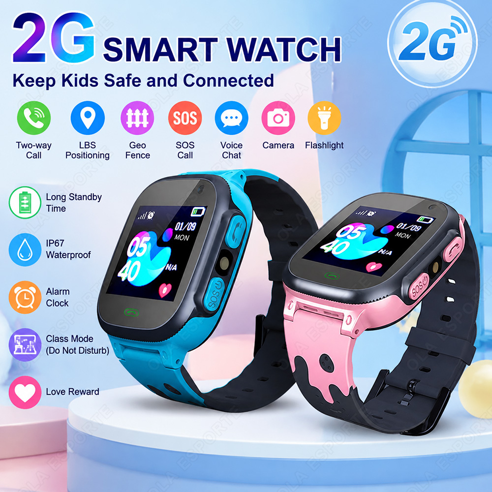 New Kids Smart Watch Child HD  - đánh giá và giá Smartwatch Watches For Kids With Gps