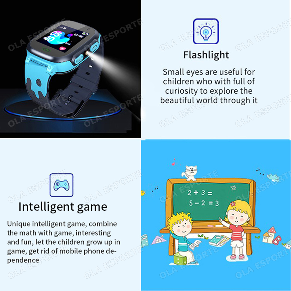 New Kids Smart Watch Child HD  - đánh giá và giá Smartwatch Watches For Kids With Gps