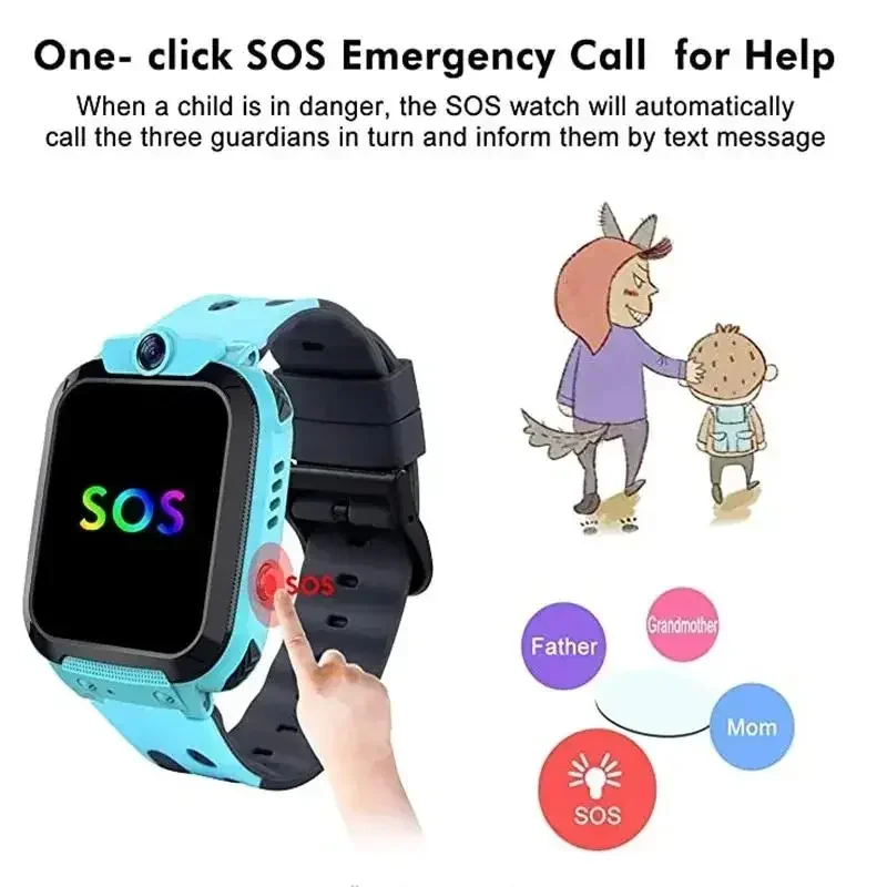 Lenovo New Smart Watch SOS Ant - đánh giá và giá Smartwatch Watches For Kids With Gps