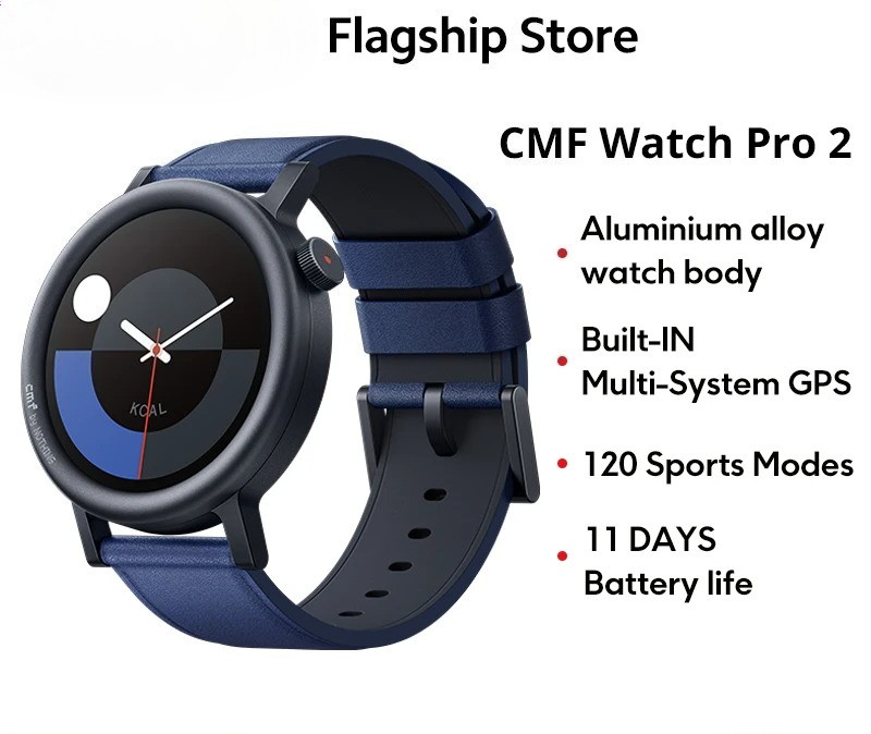 CMF by Nothing Watch Pro 2 Glo - đánh giá và giá Timex Watches Smartwatch
